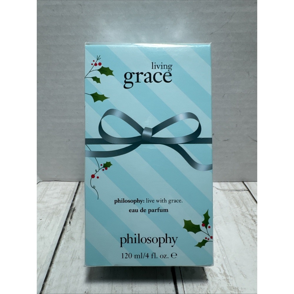 Philosophy LIVING GRACE Eau De parfum 120ml/4 oz New Sealed in Box  Discontinued